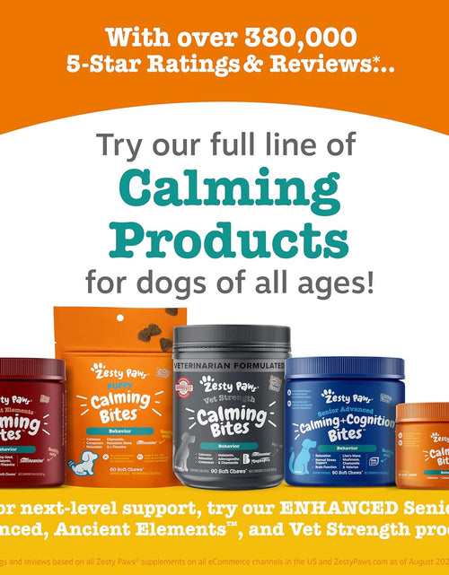 Load image into Gallery viewer, Calming Orastix for Dogs - Dental Sticks for Stress and Anxiety Relief with Hemp Melatonin Chamomile Dog Tartar Teeth Cleaning Calm Composure for Fireworks and Thunderstorms
