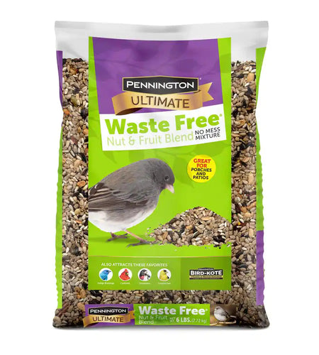 Ultimate 6 Lb. Waste Free Nut and Fruit Bird Seed Food Blend